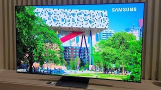 Check Out My New TV  Samsung 40quot LED Smart TV [upl. by Cooper]