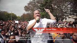 Última semana de precampaña  Enrique Alfaro 2018 [upl. by Jezreel537]