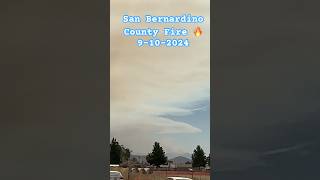 San Bernardino County Fire 🔥 linefire sanbernardinofire shorts fire southerncaliforniafire [upl. by Sperry]