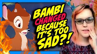 Disney Changes Bambi Because Its TOO SAD [upl. by Gonagle]