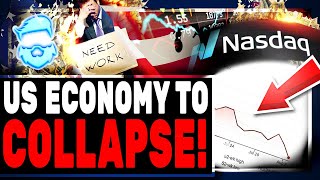 Stock Market CRASHES As Fears US Economy Set To Collapse Unemployment Skyrockets Massive Layoffs [upl. by Sammy80]