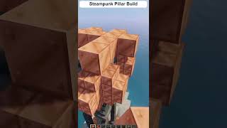 Build a Steampunk Pillar in Minecraft shorts [upl. by Warring]