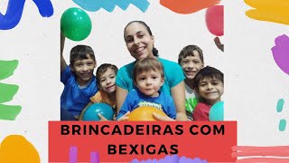 16 brincadeiras fáceis com bexigas para fazer em casa baloes brincadeirascombalão balao [upl. by Shirley]