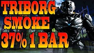 Mortal Kombat X Triborg Combos  SMOKE COMBO TUTORIAL [upl. by Yclek]