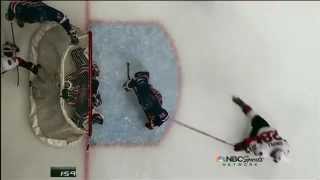 Funny NHL Moment 2 pucks on the ice [upl. by Zipporah]