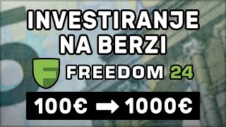 Investiranje Na Berzi  Besplatna Akcija  Freedom24 [upl. by Ballman]