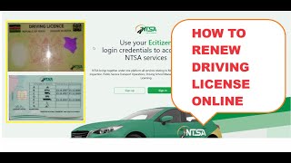 How To Renew Driving License Online NTSA [upl. by Barbarese]