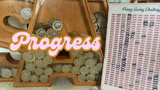 Progress Made Via The Penny Challenge An Easy Method [upl. by Washington]