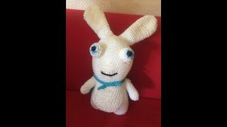 1er PartieLapin Crétin  AMIGURUMI [upl. by Stock516]