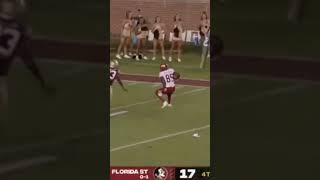 JACKSONVILLE STATE WINS ON THE FINAL PLAY AGAINST FLORIDA STATE [upl. by Khosrow654]