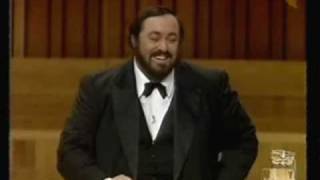 Luciano Pavarotti master class amp International Vocal Competition  Philadelphia [upl. by Macegan]