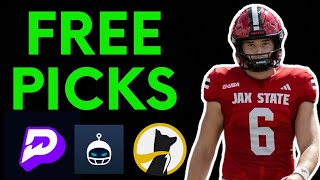 Dabble CFB Best Free Picks 103024 [upl. by Charron]