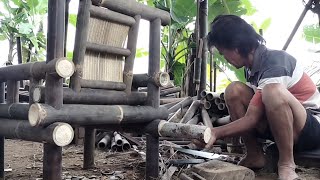 The process of making bamboo chairs by bamboo masters [upl. by Adneram]