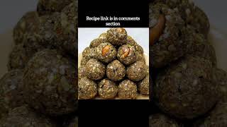 ProteinRich High Calcium Laddu Healthy Recipe shorts trending newyear2022 newyear viralshorts [upl. by Ahsiekal]