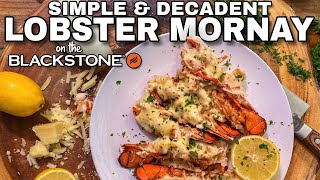 Chef Nate Cooks Lobster Mornay in 5 Simple Steps  Blackstone Griddle [upl. by Leiram449]