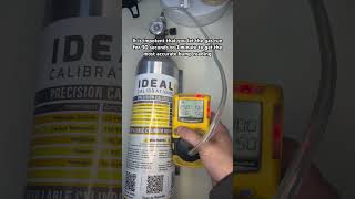 How to manually bump test your GasAlertMicroClip XL in under one minutegasdetection gasalert bw [upl. by Wohlert]