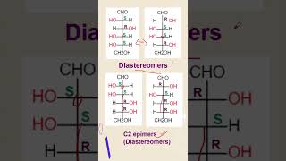 diastereomers vs epimers [upl. by Presley825]