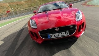 2015 Jaguar FType R Coupe Racetrack Review [upl. by Renaxela]