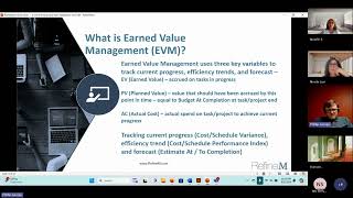 Earned Value Management with GenAI RefineM August 2024 Webinar [upl. by Reinaldos]