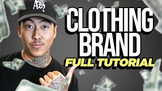 Starting a Clothing Brand and EXACTLY What You Need Cost Breakdown [upl. by Nicolea]