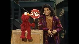 Classic Sesame Street  Elmos Stop Scene Film [upl. by Burnight]