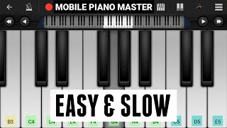 Aankhein Khuli Ho Ya Ho BandSlow amp EasyPiano TutorialPiano KeyboardPiano LessonsPiano Music [upl. by Danila]