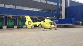 Traumaheli bij bedrijfsongeval Bijsterhuizen [upl. by Bradford]