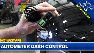 Autometer Dash Control Install 200752014 GM 66L Duramax [upl. by Pellegrini]