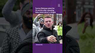 Tommy Robinson jailed for 18 months [upl. by Nnael]