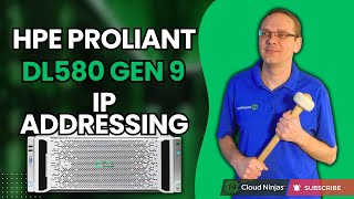 HPE ProLiant DL580 Gen9 Server IP Address Setup  Configuring IP Addresses  Enable DHCP amp Static [upl. by Danni680]