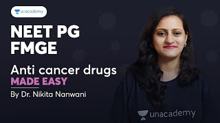 NEET PGFMGE  Anti Cancer Drugs Made Easy  Dr Nikita Nanwani [upl. by Genia]