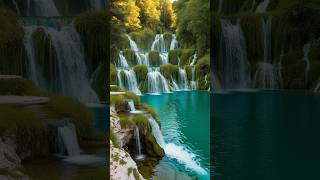 Plitvice Lakes National Park Croatia’s Turquoise Paradise shorts [upl. by Anahir904]