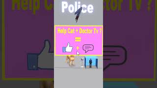 Help the dog become a police officer to help the doctor and the cat from the [upl. by Ahsaetal]