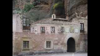 Santuario de la Virgen de la Hoz  Barranco de la Hoz  Abril 2012mpg [upl. by Ainak42]