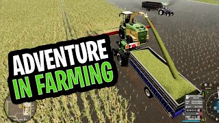 Ultimate Farming Adventure in Farming Simulator 22 [upl. by Natfa]