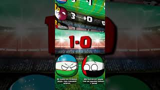 UZBEKISTAN vs EMIRATOS ARABES JORNADA 4 Eliminatorias AFC countryballs [upl. by Kala]