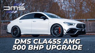 DMS CLA45S 500 BHP 060 31 SECONDS  Engine and gearbox remap [upl. by Adigirb141]