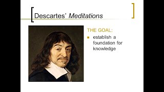 Descartes Meditation 1 [upl. by Roach]