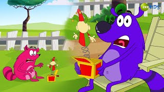 हैप्पी लकी की मस्तिया  Pyaar Mohabbat Happy Lucky  Tv Serial  Zee Kids  Cartoon Show [upl. by Fillander]