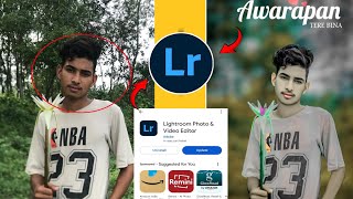 Lightroom Lightroom App Photo Edit कैसे करे  Lightroom Se Photo Editing Kaise Kare 2024 [upl. by Niamor]