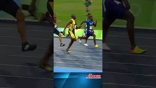 An UNFORGETTABLE COMEBACK  Justin Gatlin VS Usain Bolt olympics sports [upl. by Hynes56]