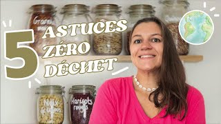 5 ASTUCES ZÉRO DÉCHET DÉBUTANT  MES INDISPENSABLES POUR UNE TRANSITION ÉCOLOGIQUE gogreen [upl. by Danete]