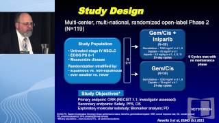 NSCLC Targeting PARP proteins and intracellular signaling components [upl. by Melany]