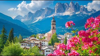 🇮🇹 Cortina dAmpezzo Italy Summer 4K Walking Tour UHD ❤️ [upl. by Aig411]