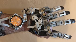 3D Printed Prosthetic Hand DIY Video No5 DeMolding and Finishing [upl. by Anahpets160]