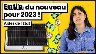 Aide Panneau Solaire 2023  Un Gros Changement  panneausolaire [upl. by Okoyk]