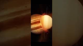 Jupiter and Saturn Collision space viralvideo growth [upl. by Fredric]