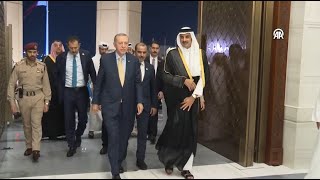 President Erdogan in Qatar 2 [upl. by Rehpretsirhc]