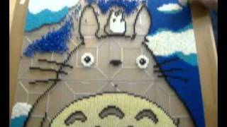 Cuadro Totoro HamaBeads [upl. by Xavier]