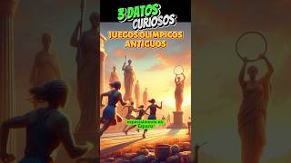 Datos Curiosos Juegos Olímpicos Antiguos curiosidades history historia esparta grecia [upl. by Llerod]